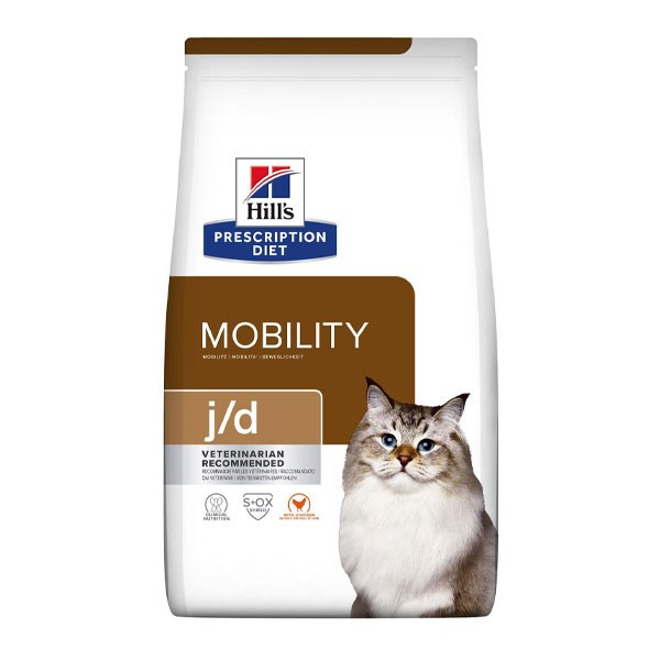 غذا خشک گربه هیلز مدل MOBILITY j//d